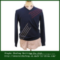 Men's Wool V Neck Pullover Sweater NBZF0057
